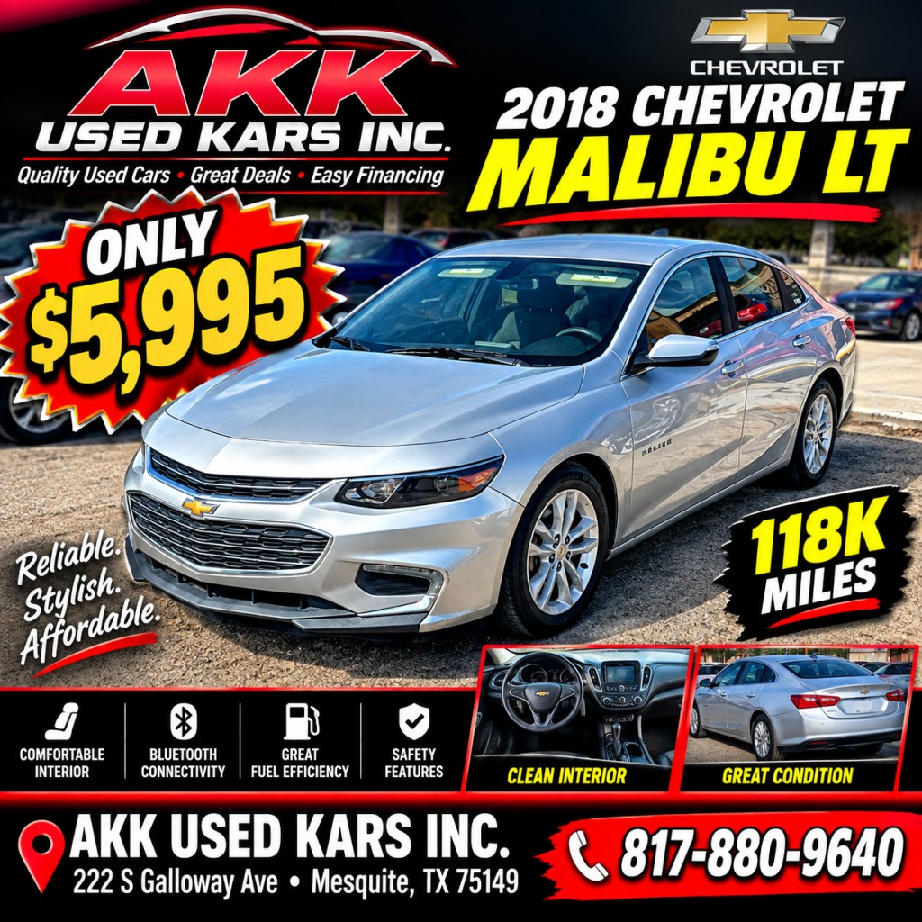 2018 Chevrolet Malibu LT FWD