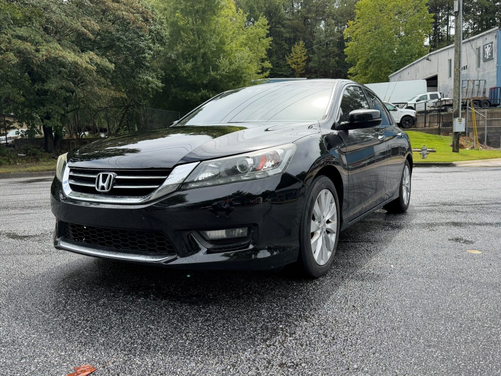 Black 2014 Honda Accord Sedan Front-Wheel Drive Automatic